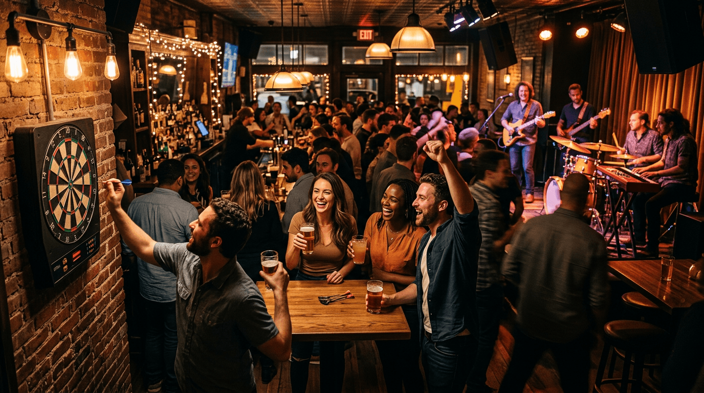 NYC Bar Crawl: Games, Live Music & Underground Nightlife