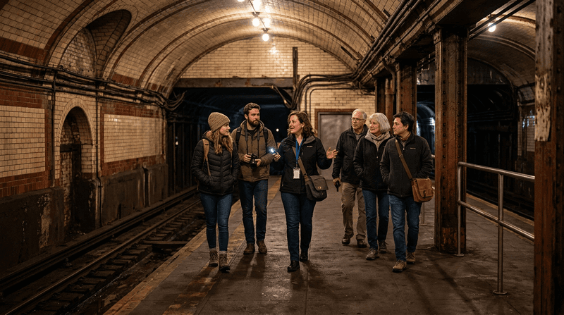 New York Subway Underground Private Tour