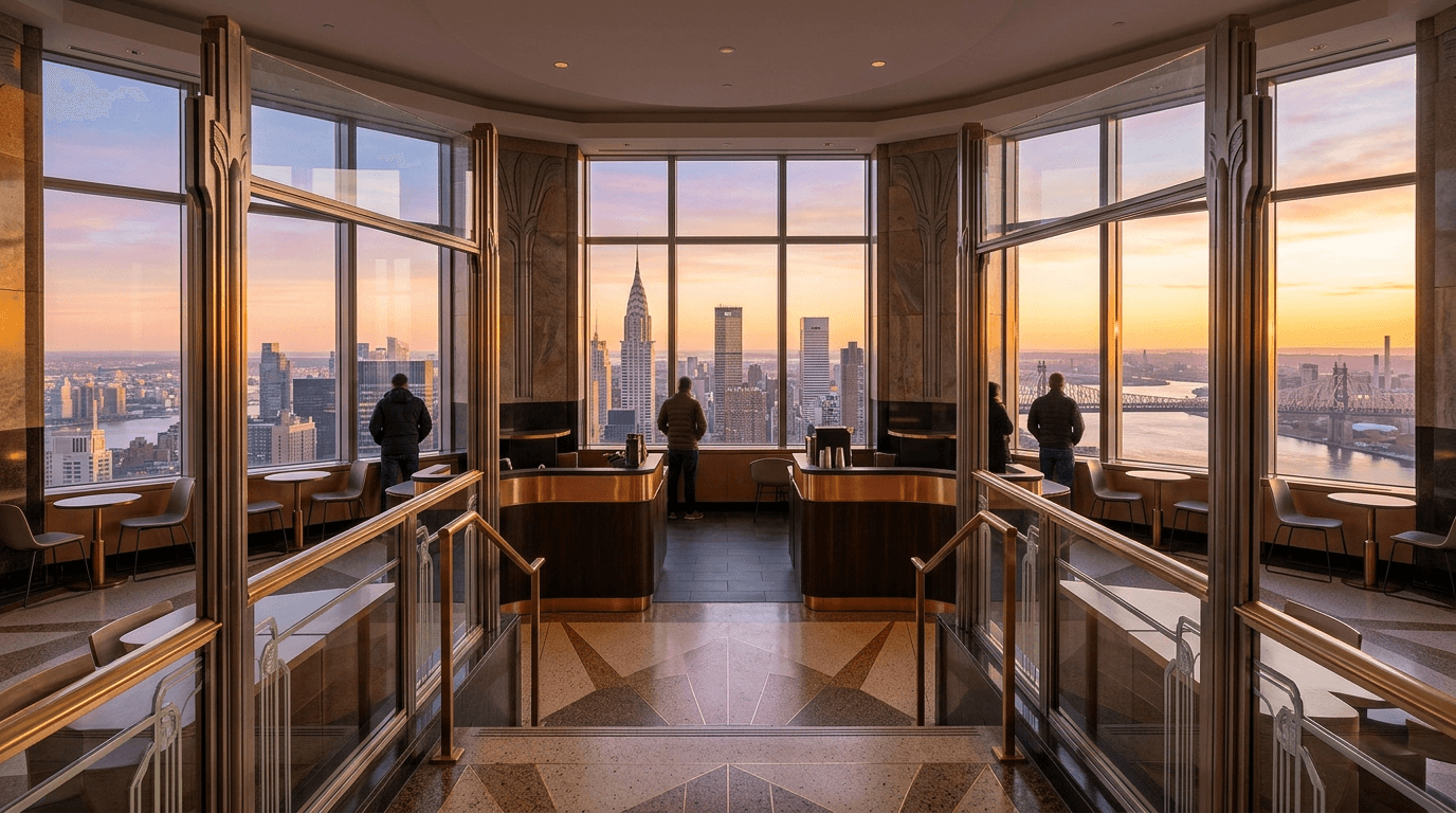 NYC Empire State Building Sunrise Experience + Starbucks Reserve