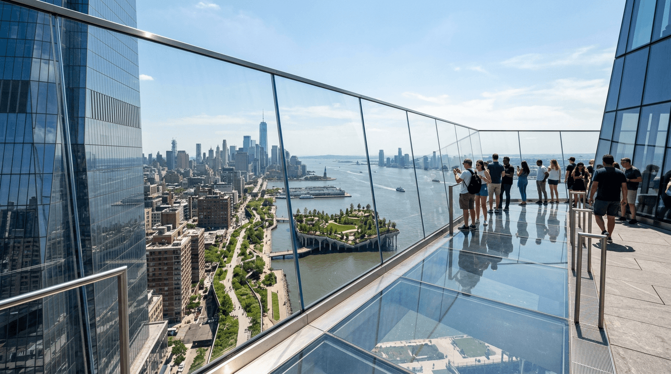 Early Access New York Edge to Little Island Pier Adventure Tour