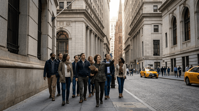 New York Wall Street and American Finance Tour