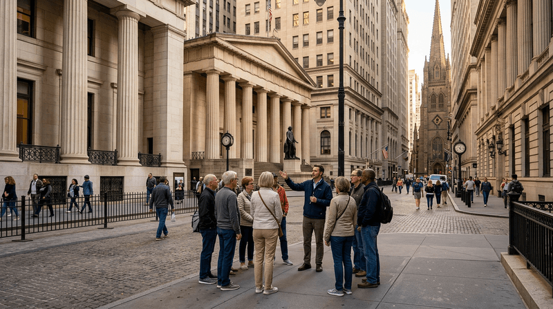 New York Wall Street and Financial District Private Tour