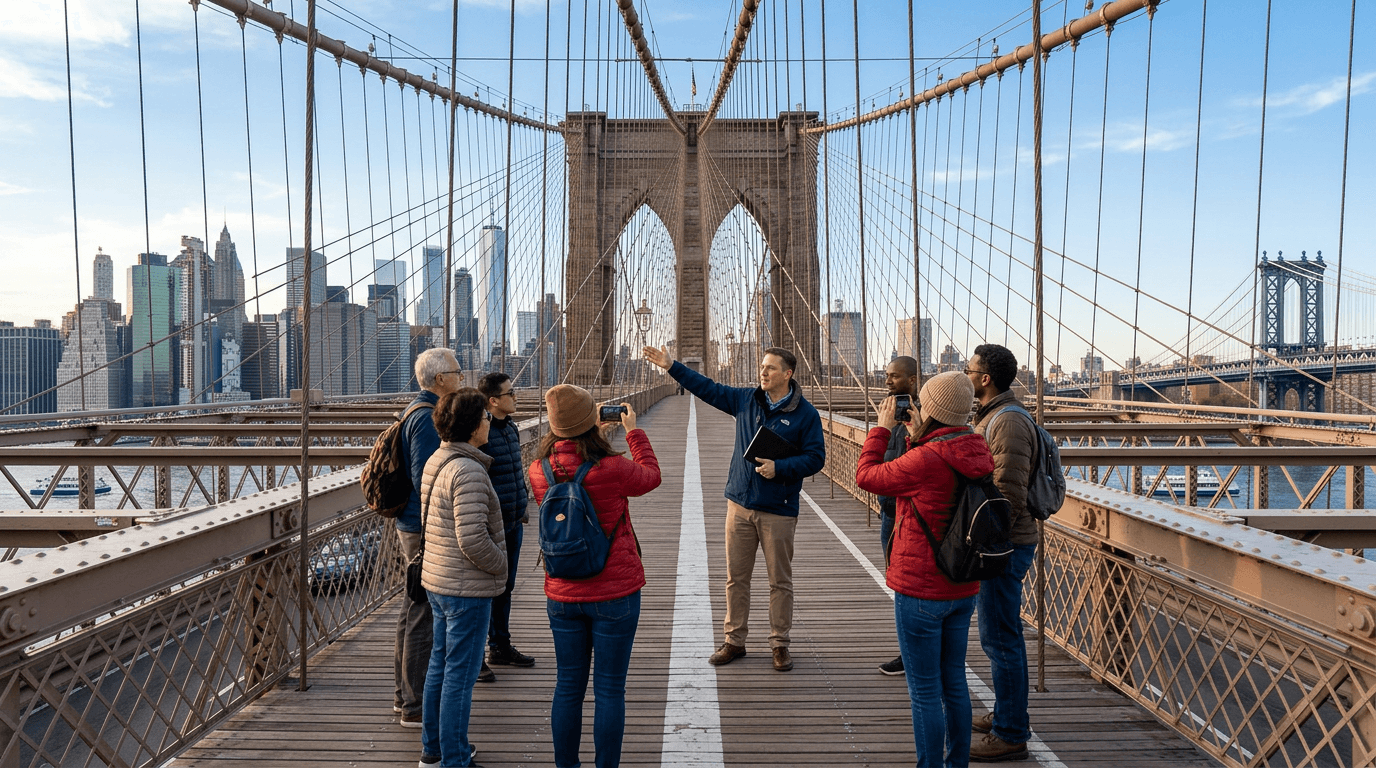 Brooklyn Bridge & DUMBO Guided Walking Tour