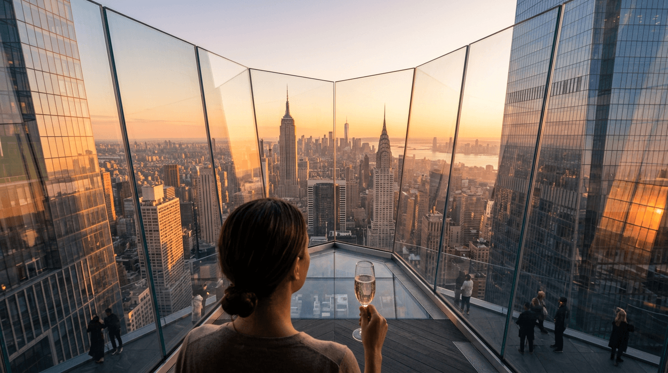Edge NYC: Entry + Champagne