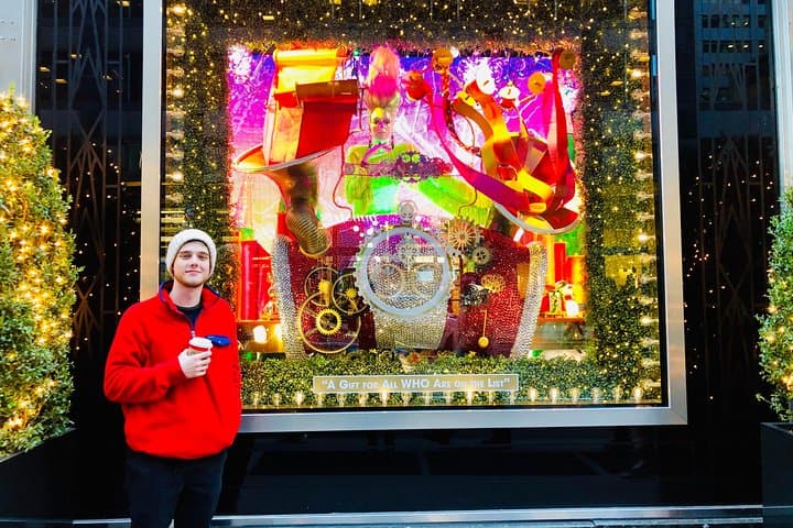 Tour zu den Weihnachtslichtern und Filmschauplätzen in Manhattan