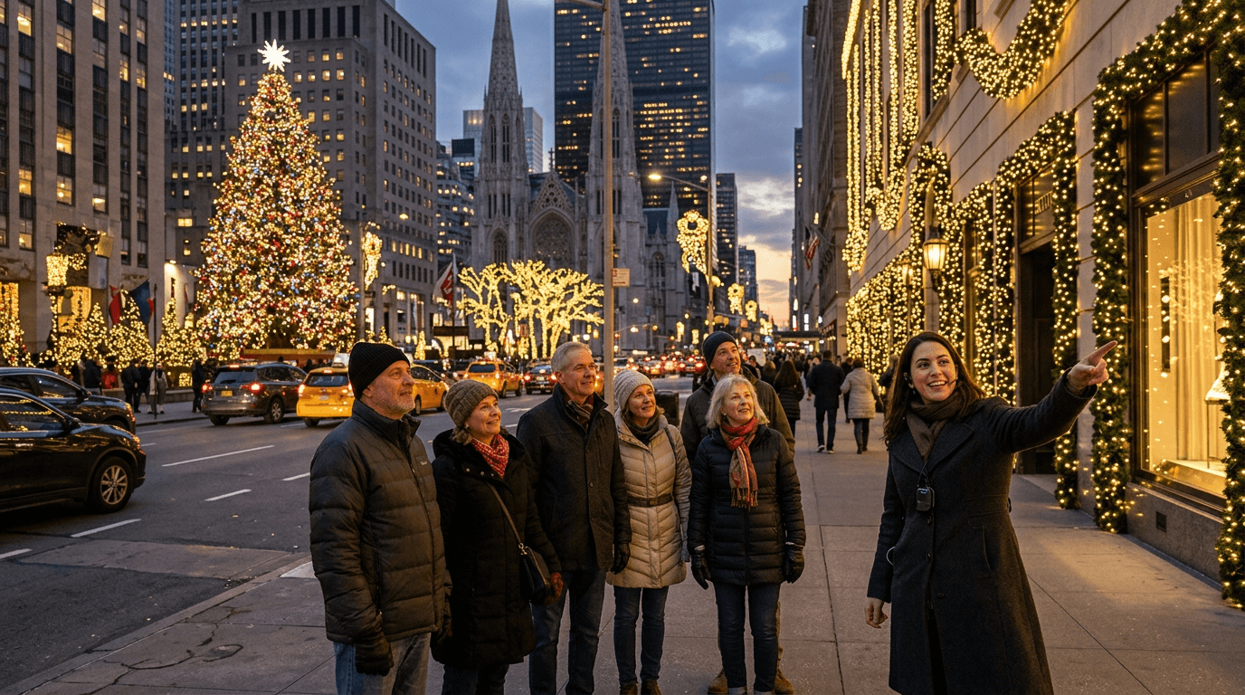 NYC Private Holiday Lights Tour