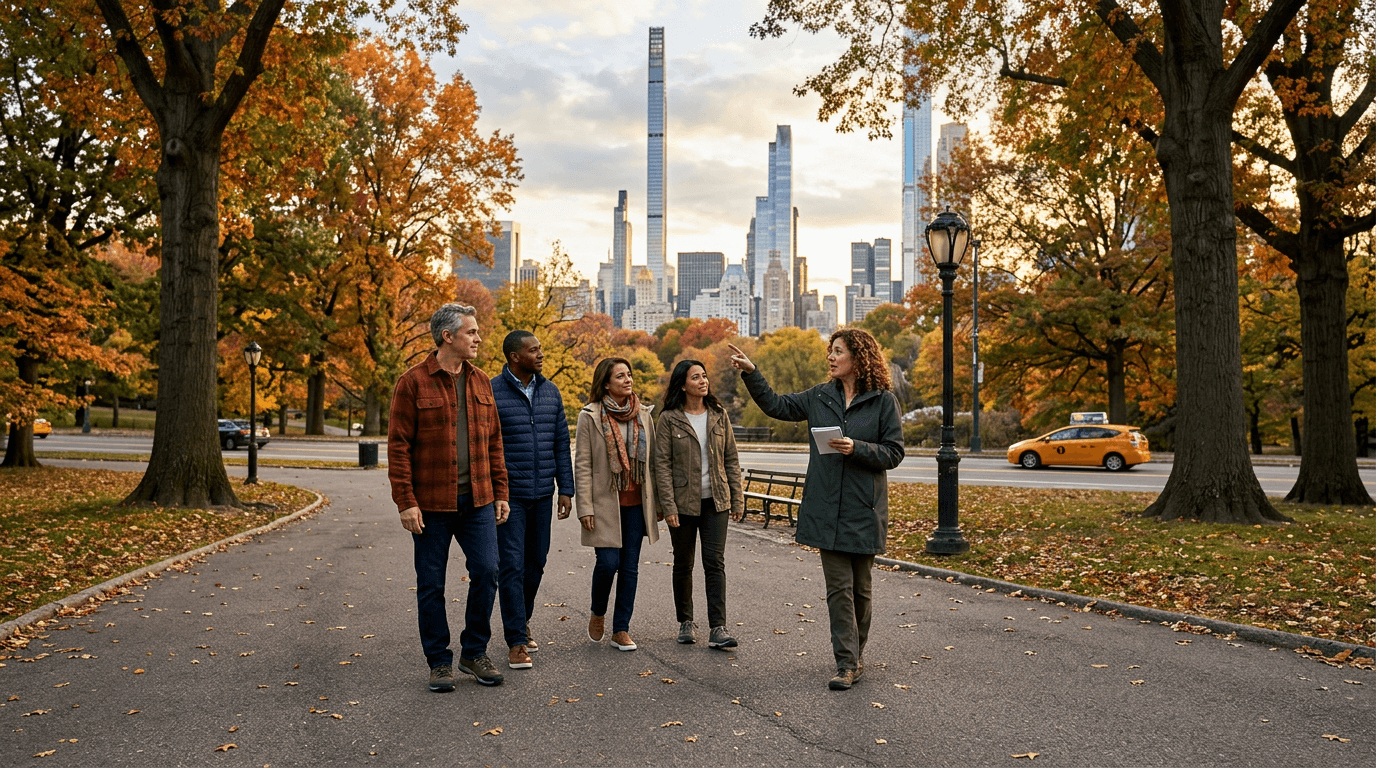 Central Park & Rockefeller Tour (4 Adults)