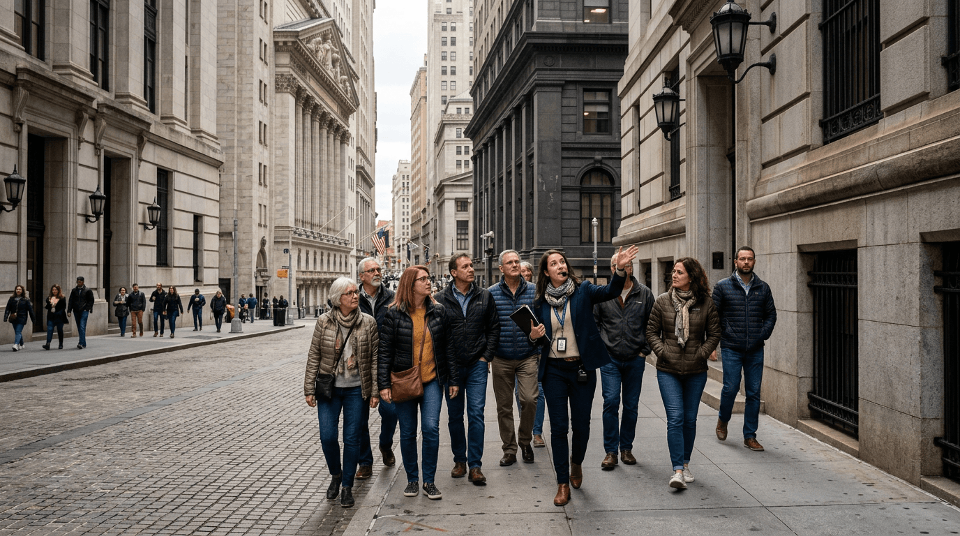Wall Street Insider Tour with a Finance Professional