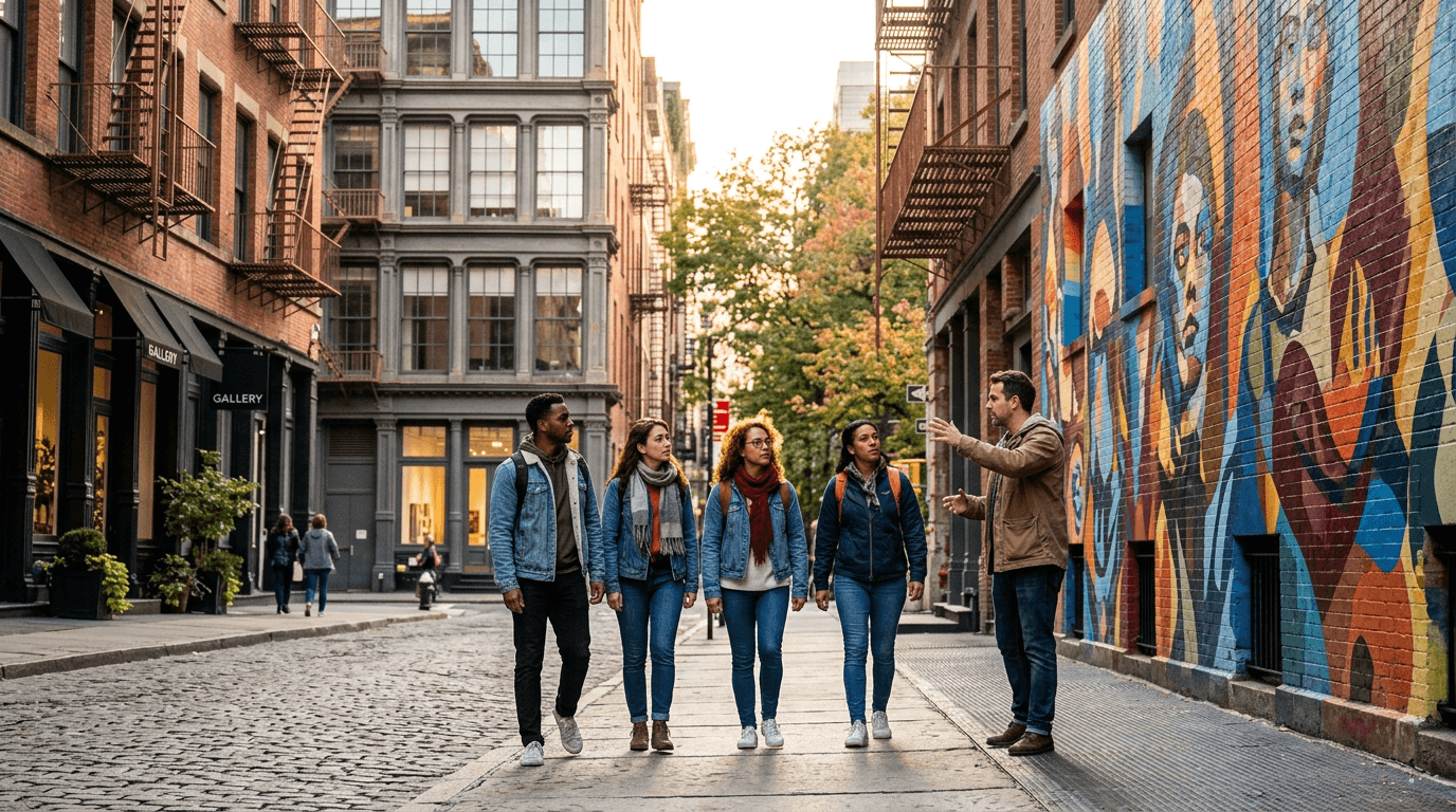 Street art tour at Soho