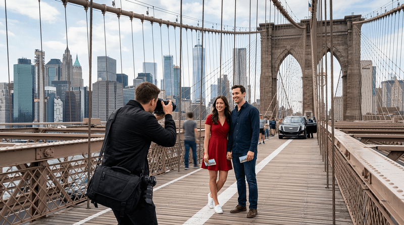 NYC Instagram Tour with a Photographer, Tickets & Transfers