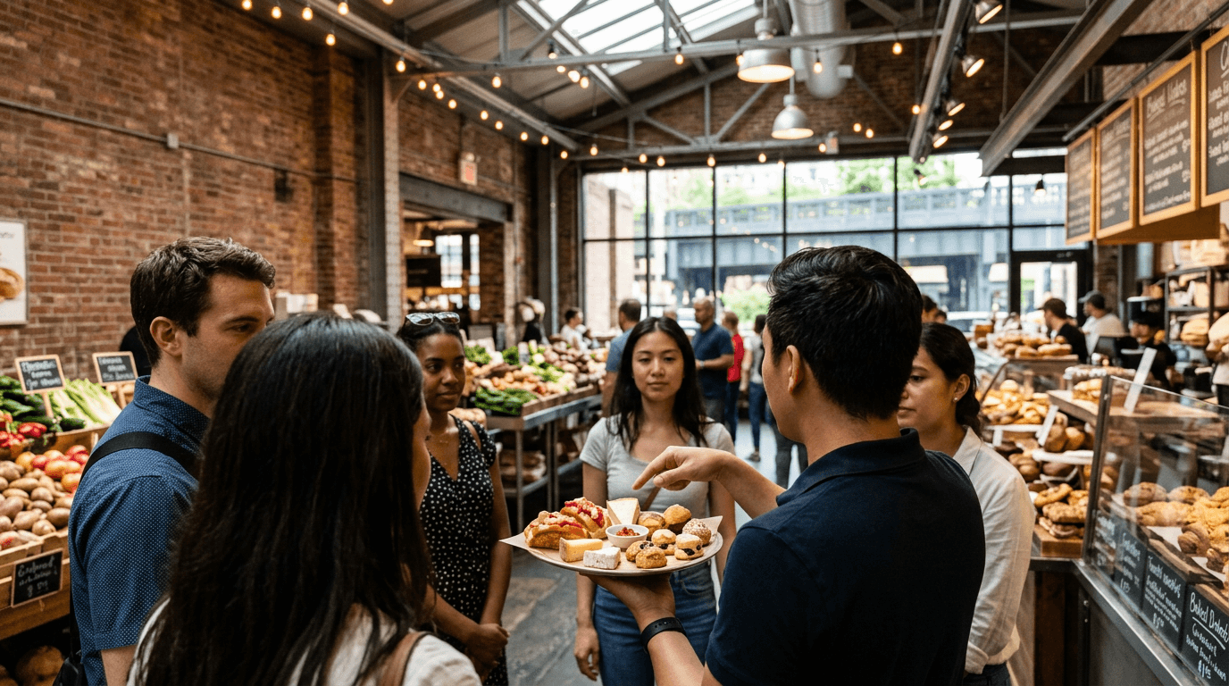 Chelsea Market and High Line Guided Food Tour