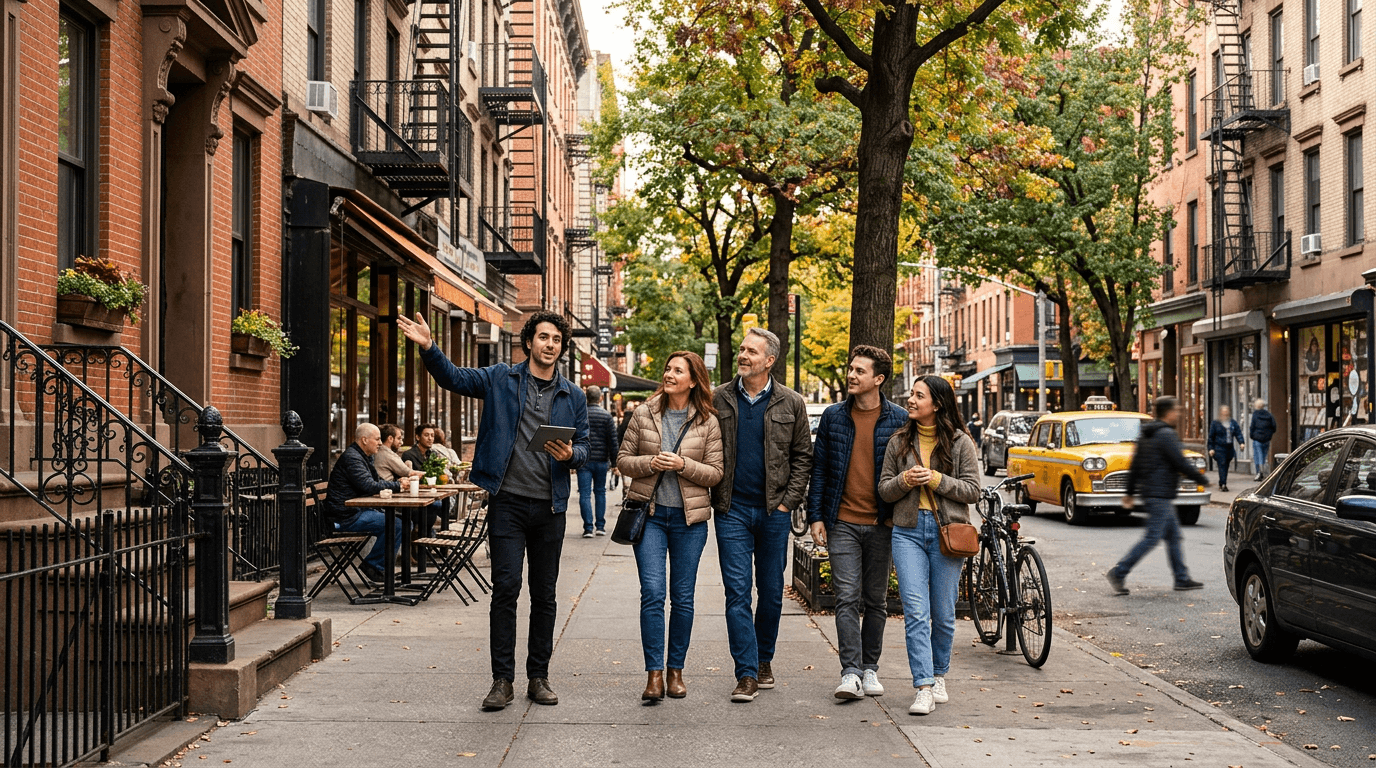 2-Hour Private East Village TV and Movie Sites Walking Tour