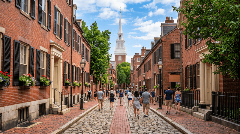Boston Freedom Trail - Boston and the Freedom Trail, 1-Day Tour from NYC - English - USD