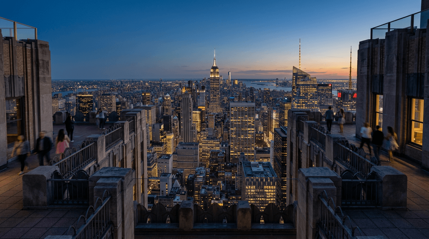 Private Tour with Skip the Line Ticket at Top of the Rock