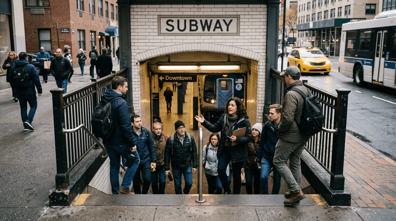 NYC Underground Subway Walking Tour