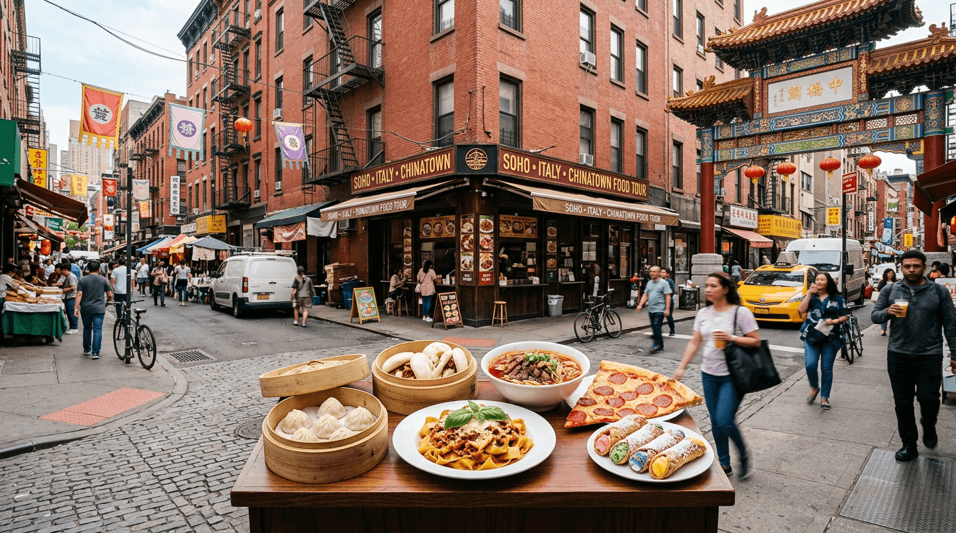 SoHo, Little Italy and Chinatown - Food and Culture Tour