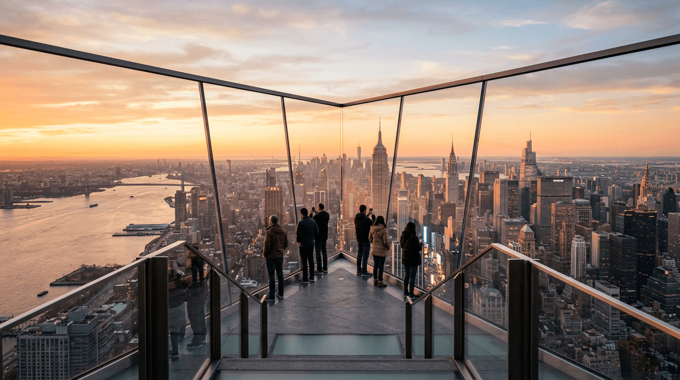 Edge Observation Deck Times Square & Hudson Yard Tour
