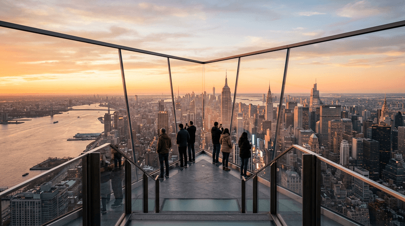 Edge Observation Deck Times Square & Hudson Yard Tour
