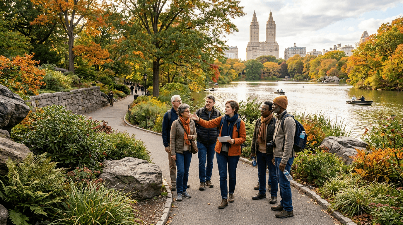 Central Park Free Walking Tour & Landscaping