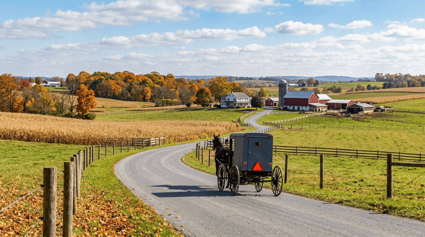 Philadelphia & Amish Country - Philadelphia and Amish Country, 1-Day Tour from NYC - English - USD
