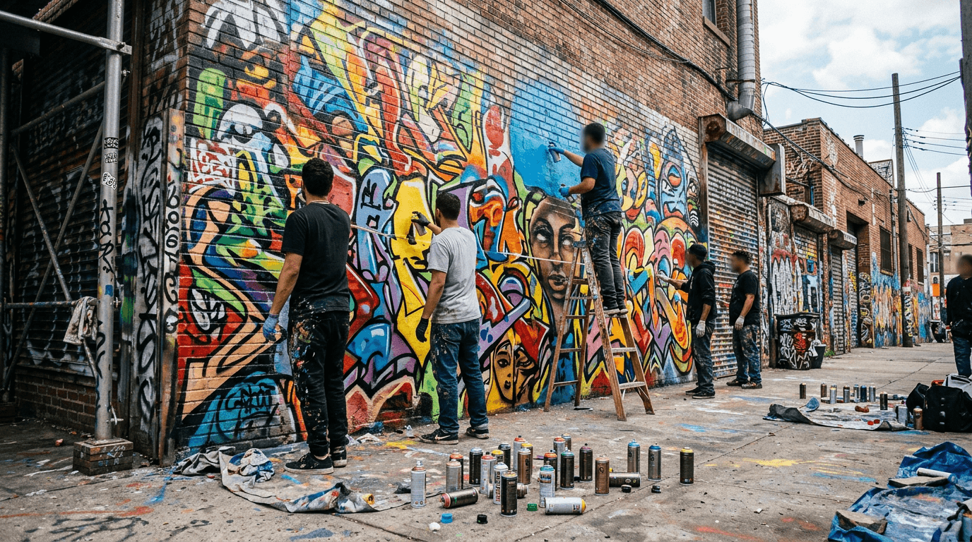 Brooklyn Graffiti Workshop