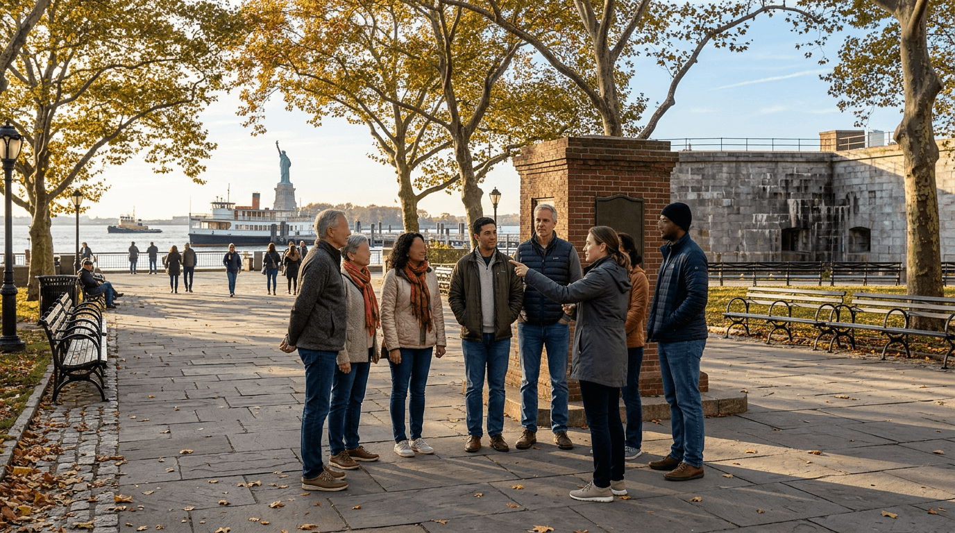 Statue of Liberty & Ellis Island Pre-Ferry Tour with Priority Boarding