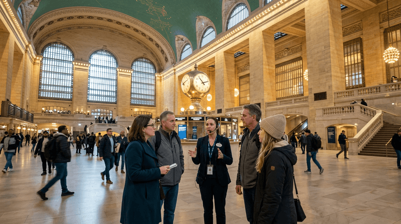 Tour guidato privato del Grand Central Terminal di New York