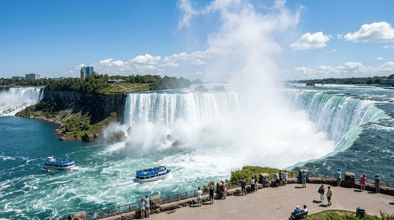 Two Day Combo: One Day Niagara Falls Tour + Washington & Philadelphia. Bilingual Tour - Combo: Niagara without boat + Washington & Philadelphia Bilingual Tour