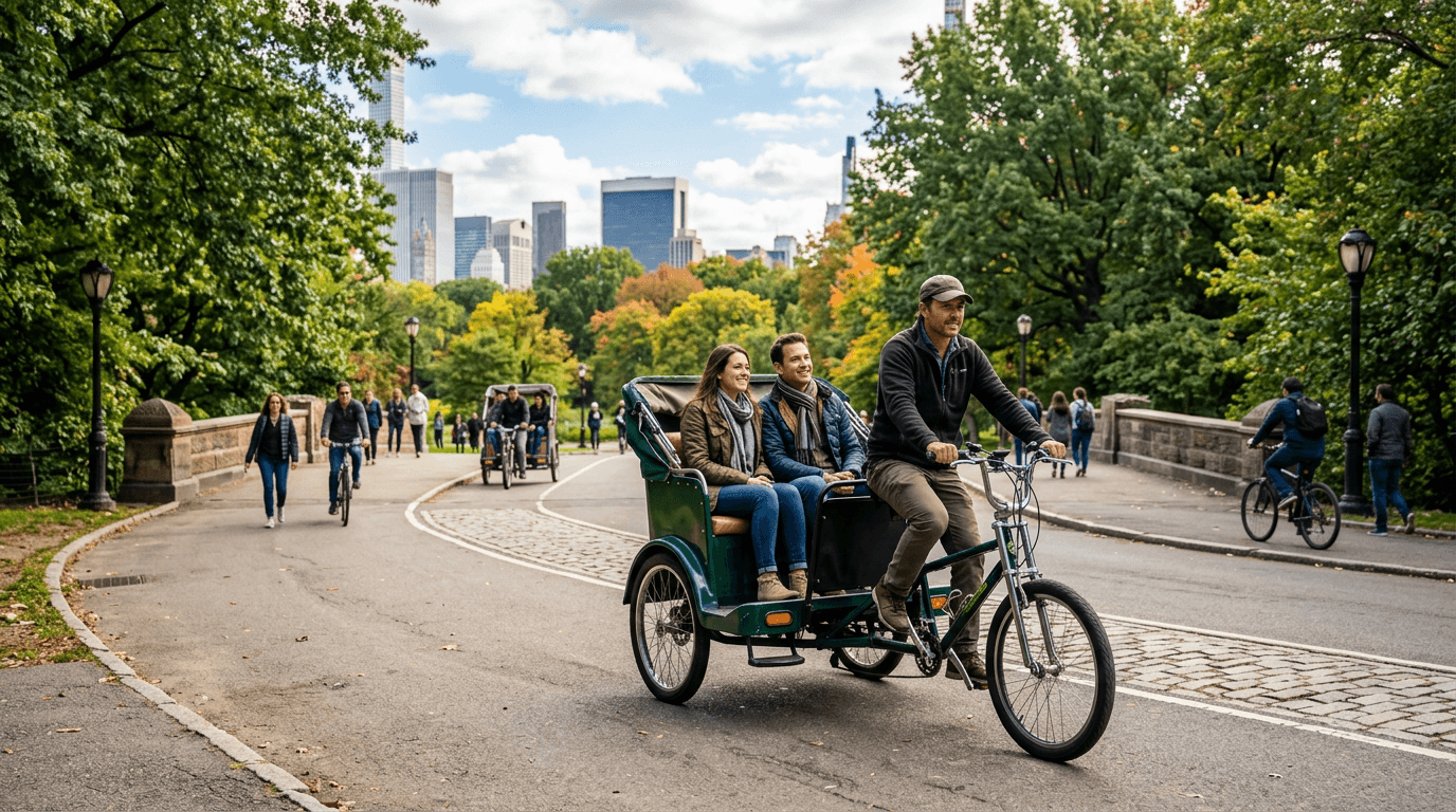 Deluxe Central Park Pedicab Tour