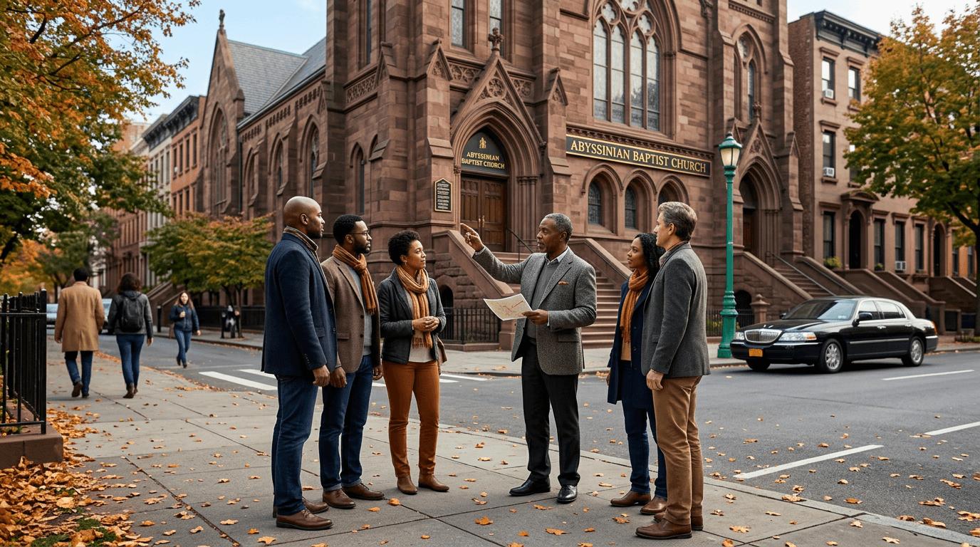 VIP contrasts (We visited Harlem, Bronx, Queens, Brooklyn and Manhattan)