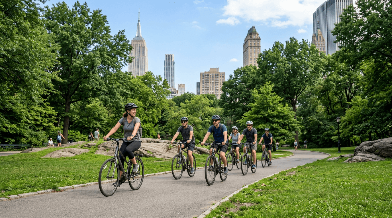 Central Park Private Bike Tour