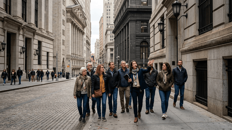 Wall Street Insider Tour with a Finance Professional